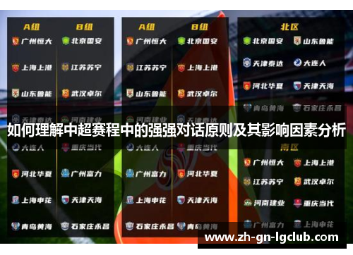 如何理解中超赛程中的强强对话原则及其影响因素分析