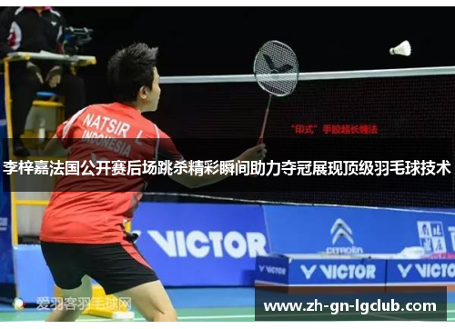 李梓嘉法国公开赛后场跳杀精彩瞬间助力夺冠展现顶级羽毛球技术